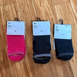 Nike Spark Dri-FIT Socks - Pink and Black Set
